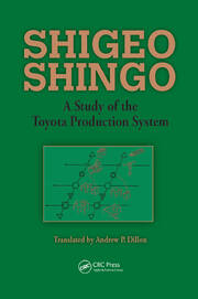 A Study of the Toyota Production System: From an Industrial Engineering Viewpoint book cover