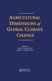 Agricultural Dimensions of Global Climate Change book cover