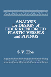 Analysis for Design of Fiber Reinforced Plastic Vessels book cover