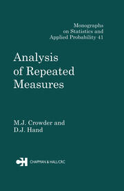 Analysis of Repeated Measures book cover