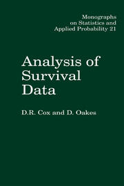 Analysis of Survival Data book cover