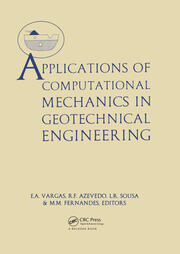 Applications of Computational Mechanics in Geotechnical Engineering book cover