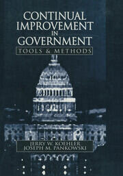 Continual Improvement in Government Tools and Methods book cover