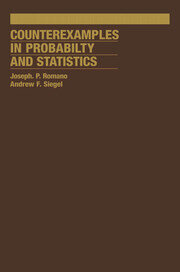 Counterexamples in Probability And Statistics book cover