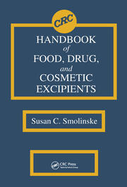 CRC Handbook of Food, Drug, and Cosmetic Excipients book cover