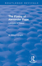 Routledge Revivals: The Poetry of Alexander Pope (1955): Laureate of Peace book cover