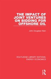 The Impact of Joint Ventures on Bidding for Offshore Oil book cover