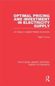 Optimal Pricing and Investment in Electricity Supply: An Esay in Applied Welfare Economics book cover
