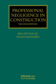 Professional Negligence in Construction book cover