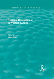 Routledge Revivals: Regional Development in Western Europe (1975) book cover