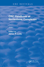 Revival: CRC Handbook of Nucleobase Complexes (1990) book cover