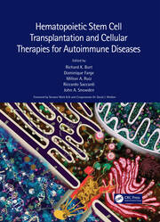 Hematopoietic Stem Cell Transplantation and Cellular Therapies for Autoimmune Diseases book cover
