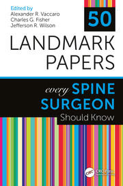 50 Landmark Papers Every Spine Surgeon Should Know book cover