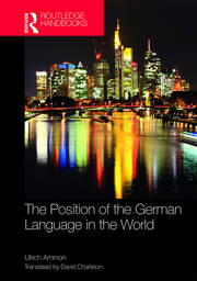 The Position of the German Language in the World book cover