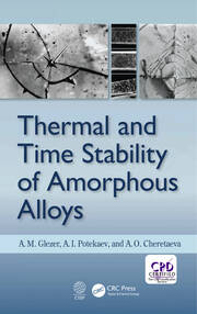 Thermal and Time Stability of Amorphous Alloys book cover