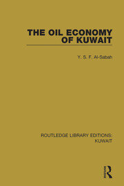 The Oil Economy of Kuwait book cover