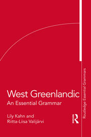 West Greenlandic: An Essential Grammar book cover