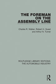 The Foreman on the Assembly Line book cover