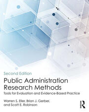 Public Administration Research Methods: Tools for Evaluation and Evidence-Based Practice book cover