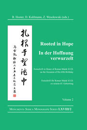Rooted in Hope: China – Religion – Christianity Vol 2: Festschrift in Honor of Roman Malek S.V.D. on the Occasion of His 65th Birthday book cover