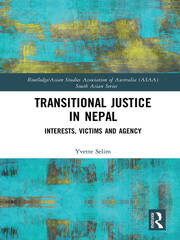 Transitional Justice in Nepal: Interests, Victims and Agency book cover