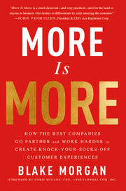 More Is More: How the Best Companies Go Farther and Work Harder to Create Knock-Your-Socks-Off Customer Experiences book cover