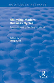 Analyzing Modern Business Cycles: Essays Honoring book cover