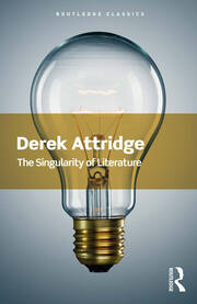 The Singularity of Literature book cover
