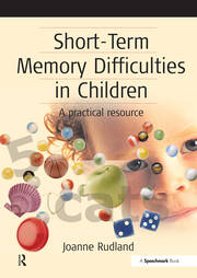 Short-Term Memory Difficulties in Children: A Practical Resource book cover
