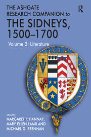 The Ashgate Research Companion to The Sidneys, 1500–1700: Volume 2: Literature book cover