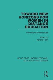 Toward New Horizons for Women in Distance Education: International Perspectives book cover