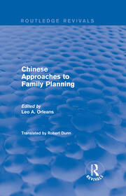 Revival: Chinese Approaches to Family Planning (1980) book cover