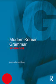Modern Korean Grammar Workbook book cover