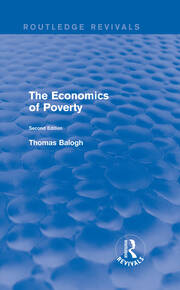 Revival: The Economics of Poverty (1974): Second Edition book cover