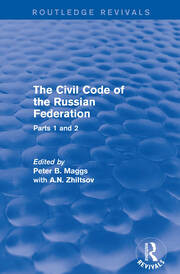 The Civil Code of the Russian Federation: Parts 1 and 2 book cover