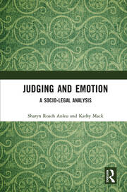 Judging and Emotion: A Socio-Legal Analysis book cover