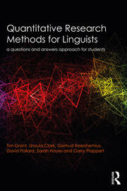 Quantitative Research Methods for Linguists: a questions and answers approach for students book cover