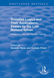 Sociative Logics and Their Applications: Essays by the Late Richard Sylvan book cover