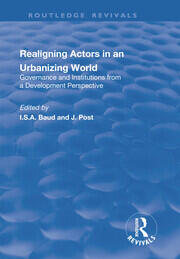 Re-aligning Actors in an Urbanized World: Governance and Institutions from a Development Perspective book cover