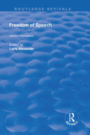 Freedom of Speech book cover