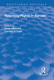 Rewriting Rights in Europe book cover
