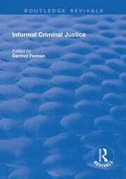 Informal Criminal Justice book cover