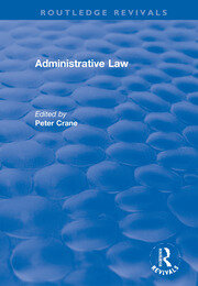 Administrative Law book cover