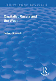 Capitalist Russia and the West book cover