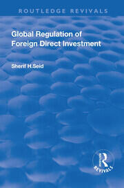 Global Regulation of Foreign Direct Investment book cover