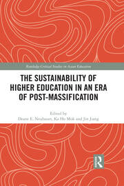 The Sustainability of Higher Education in an Era of Post-Massification book cover