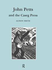 John Petts and the Caseg Press book cover