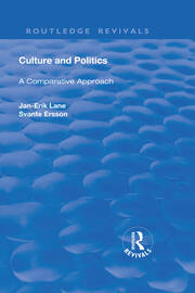 Culture and Politics: A Comparative Approach: A Comparative Approach book cover