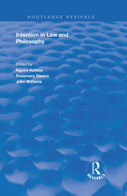 Intention in Law and Philosophy book cover