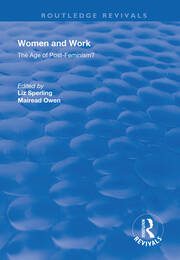 Women and Work: The Age of Post-Feminism? book cover